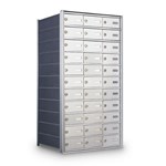 View Rear Loading 33-Door Horizontal Private Mailbox